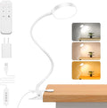 Reading Light with Remote, LED Desk Lamp Clip on RA>95 Dimmable Flexible by iFalarila