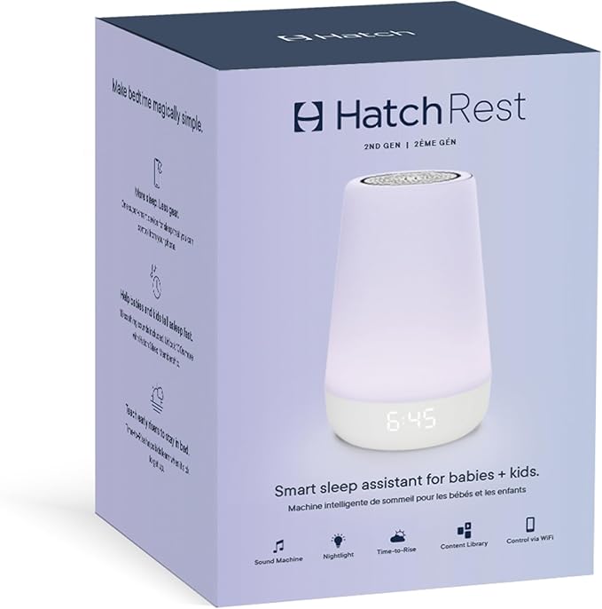 Hatch Rest Baby Sound Machine, Night Light | 2nd Gen | Registry Essential - Image 6
