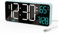 KOSUMOSU Digital Alarm Clock for Bedroom, 6.7in Desk Clock LED, Auto Dimming by KOSUMOSUTECHNOLOGY
