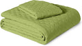 Amazon Basics Brushed Microfiber Quilt Set, Extra Soft by AmazonBasics