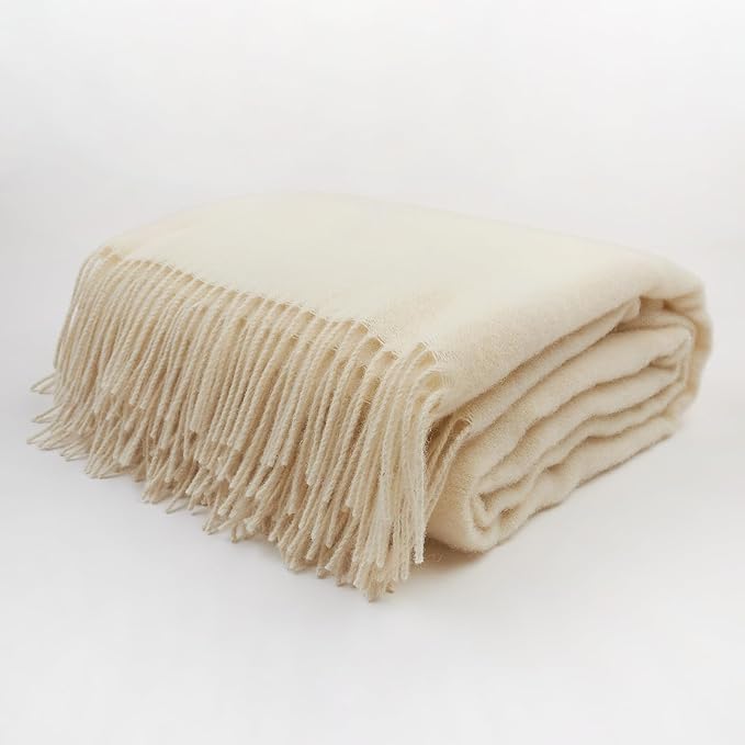 | Wool Blanket/Throw | 100% New Zealand Wool | Perfect - Image 3