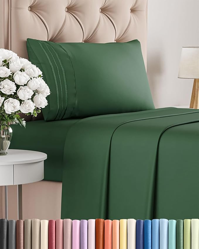Twin XL Size 3 Piece Sheet Set by CGKUnlimited