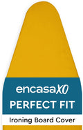 Encasa XO Ironing Board Cover and Pad 49"x18" - 4mm Felt Wide Iron Board Cover by EncasaXO