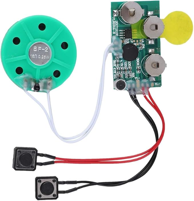 fosa 4 Minutes DIY Greeting Card Chip Music Sound Voice Recording Module Device - Image 8
