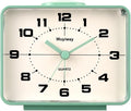 Retro Analog Alarm Clock, Battery Operated, Nightstand, Lighted on Demand and by Unknown
