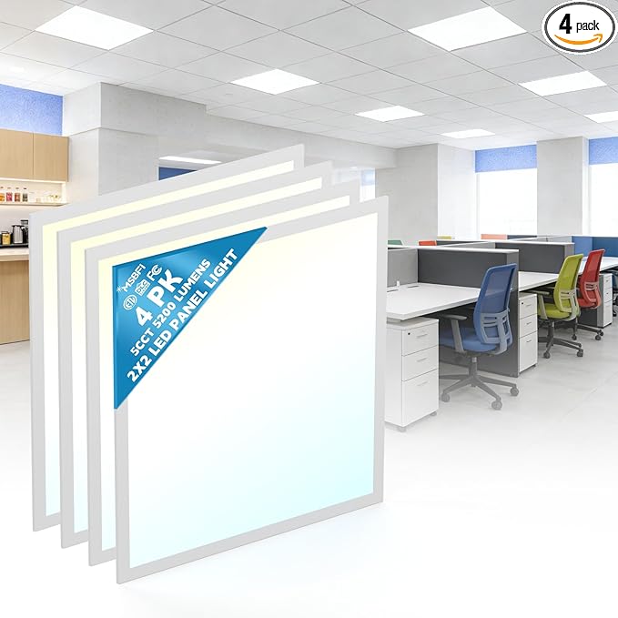 Msbfi 2x2 LED Flat Panel Light by Msbfi