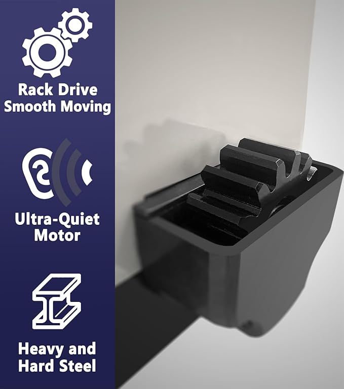 Blütezeit 1400lb Sliding Gate Opener, Solar Power | WiFi Control | Built-in - Image 7
