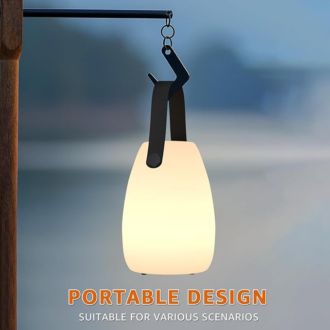 uuffoo 2 Pack Portable Outdoor Table Lamp - Image 7