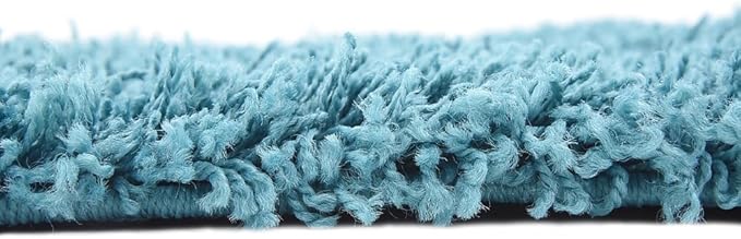 Unique Loom Solid Shag Collection Area Rug - Image 12