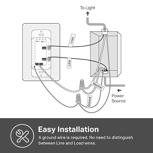 Kasa Smart Dimmer Switch HS220, Single Pole, Needs Neutral Wire, 2.4GHz Wi-Fi - Image 7