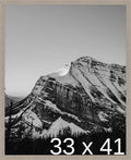 Frame It Easy 33 x 41 Rustic Gray Wood Frame by FrameItEasy