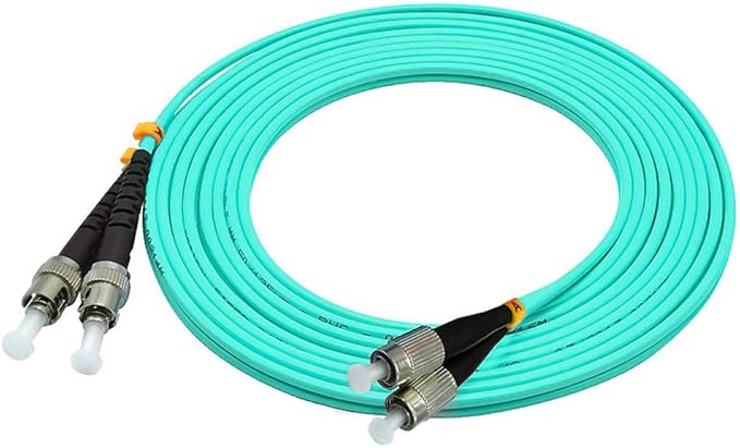 Jeirdus 3Meters 10ft FC to ST Duplex 50/125 10G OM3 Multi-Mode Fiber Optic - Image 4