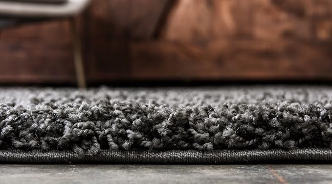 Unique Loom Solid Shag Collection Area Rug - Image 20