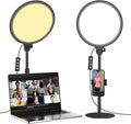 Anautin 10.5in LED Desk Ring Light, Video Conference Lighting by Anautin