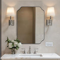 ANDY STAR Chrome Bathroom Mirror, 22x30 Inch Polished Chrome Rectangle Mirror by ANDYSTAR