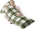 Luxury Shaggy Faux Fur Body Pillow, Fluffy Bed Pillow by Unknown