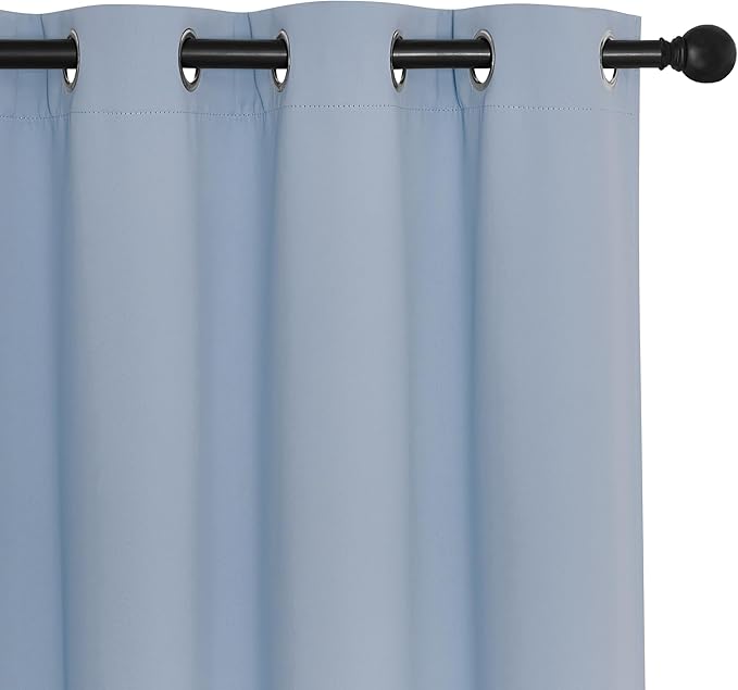 NICETOWN Patio Door Curtain Sound Blocking, Bedroom Privacy Room Divider Curtain - Image 7