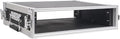 Sound Town 2U PA/DJ Rack/Road Case, by SOUNDTOWN