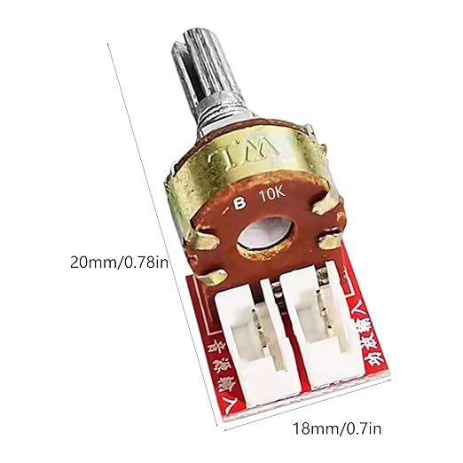 Double Gang Potentiometer Sound Control Module B10K/B50K/B100K - Image 6