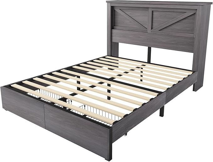 AMERLIFE 47.2" H Full Bed Frame - Image 8