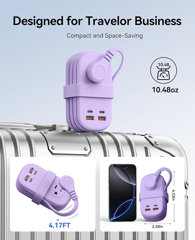 ORICO 65W GaN Travel Power Strip - Image 5