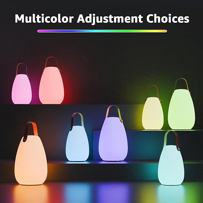 uuffoo 2 Pack Outdoor Table Lamp - Image 3