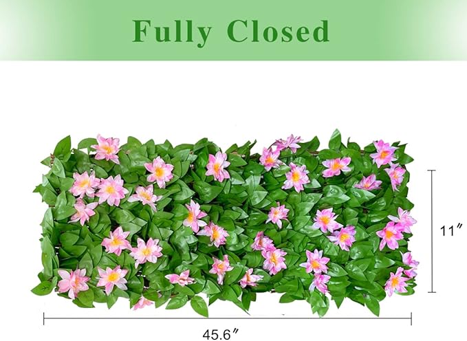 BYBAG Expandable Faux Ivy Fence Privacy Screen - Image 4