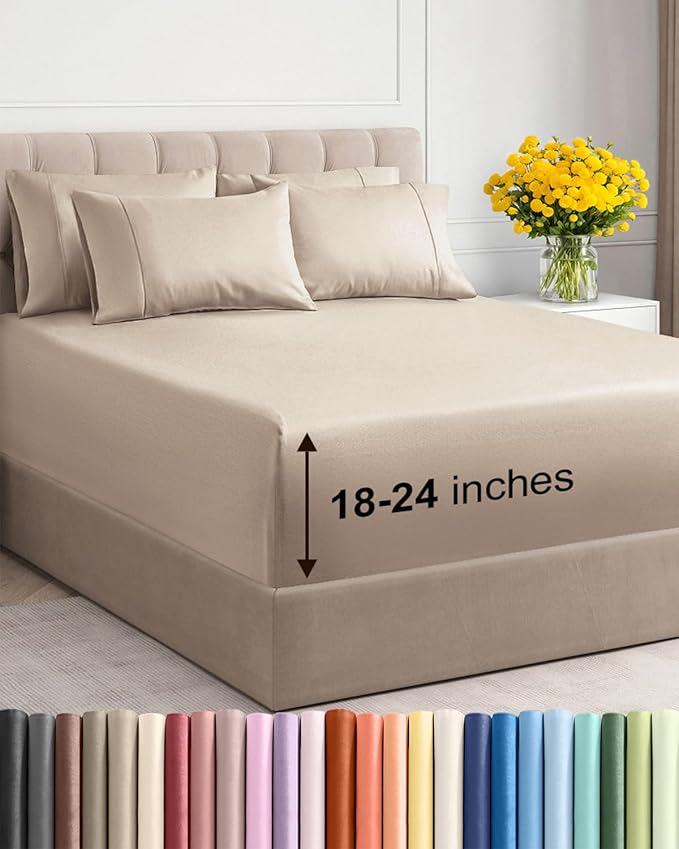 Extra Deep King Sheet Set by CGKUnlimited