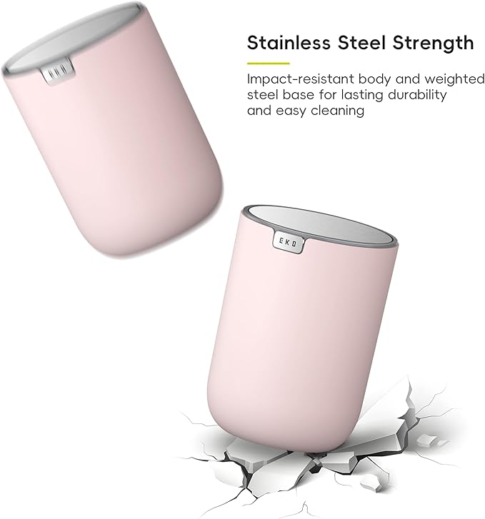 EKO Fandy 0.58 Gal/2.2L Mini Trash Can - Image 6