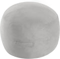 MeMoreCool Round Stuffed Pouf Ottoman Foot Rest, Floor Pouf Foot Stool by MeMoreCool