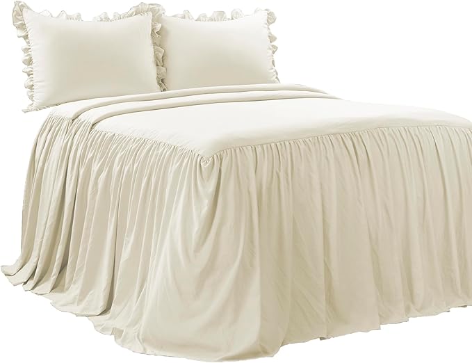 Lush Decor Ruffle Skirt Bedspread Set - Image 9