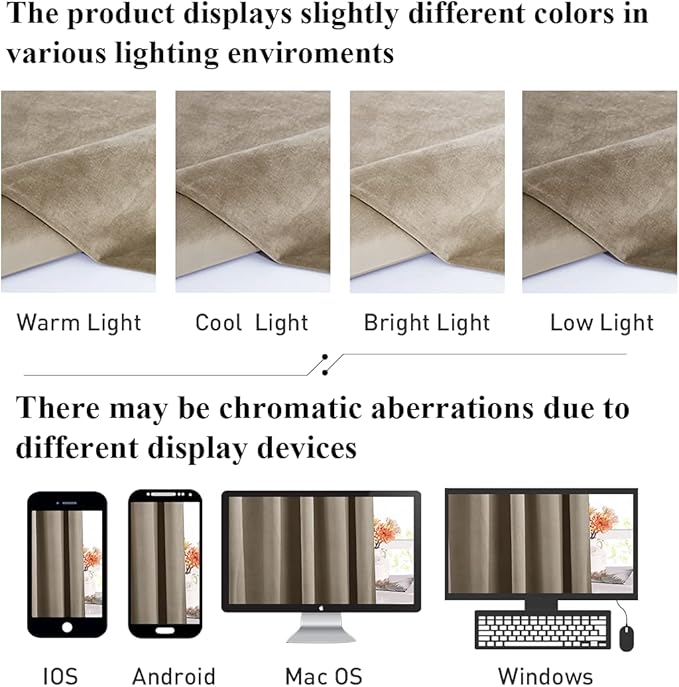 StangH Camel Beige Velvet Curtains - Image 9