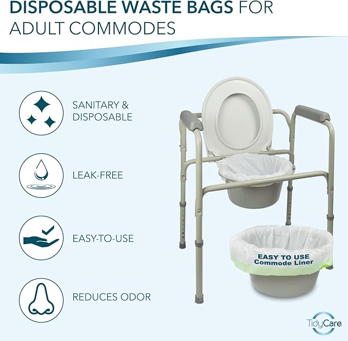 TidyCare Bedside Commode Liners - Image 2