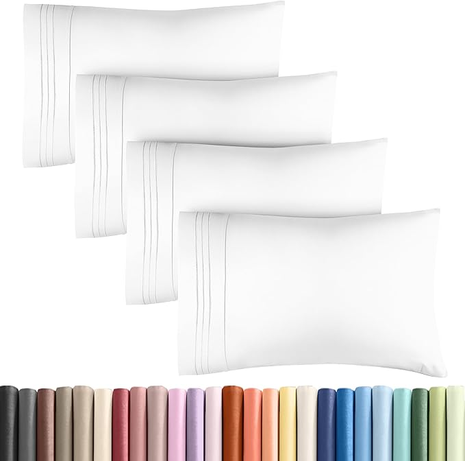 Queen Pillow Cases Set of 4 by CGKUnlimited
