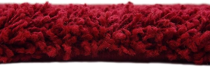 Unique Loom Solid Shag Collection Area Rug - Image 9