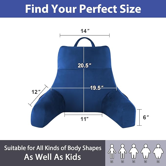 IPYNBAP Reading Pillow with Arms - Image 2