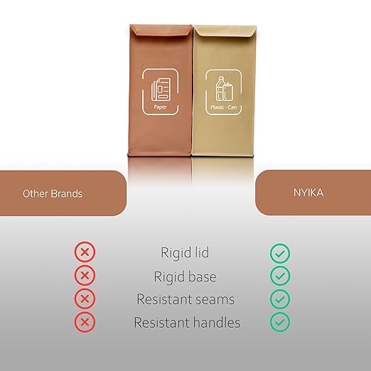 NYIKA - Recycling Organizer - Reusable Recycling Bags - Recycling Sorter - - Image 5