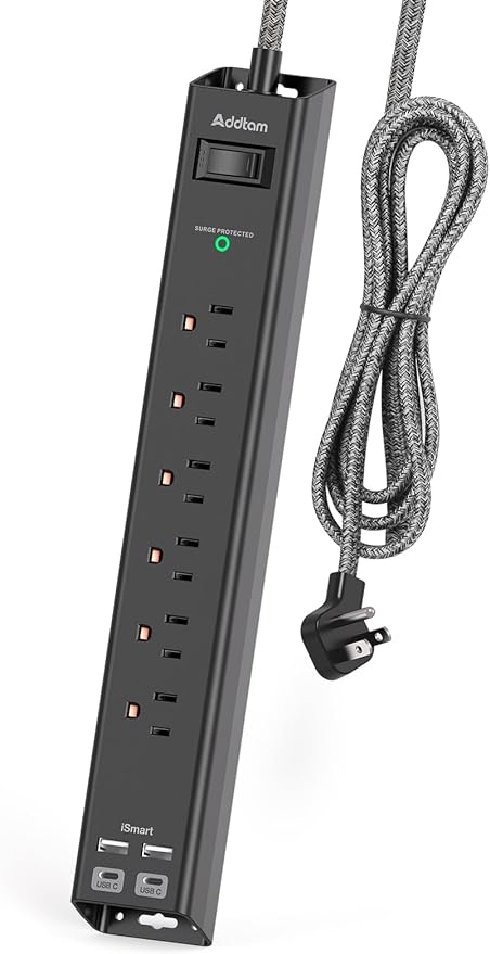 Surge Protector Power Strip by Addtam