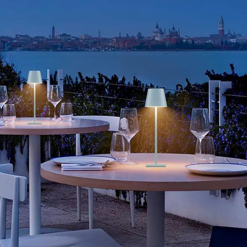 2 Packs Rechargeable LED Table Lamp, Outdoor Cordless Table Lamp Waterproof - Image 2
