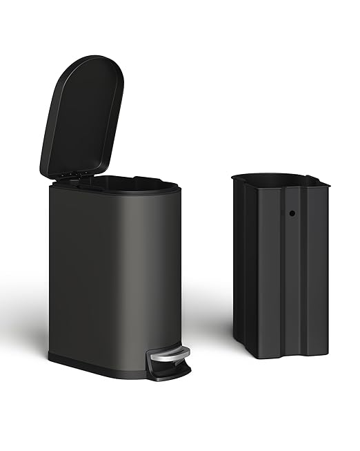 GarveeHome 13 Gal & 2.6 Gal Trash Can Combo Set, Kitchen Trash Can and Bathroom - Image 8
