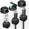 Cord Holder - Magnetic Cable Clips - Under Desk Cable Management - Adhesive by Unknown