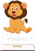 hun concept Kids Lion Night Light – Personalized Name Lamp by HunConcept