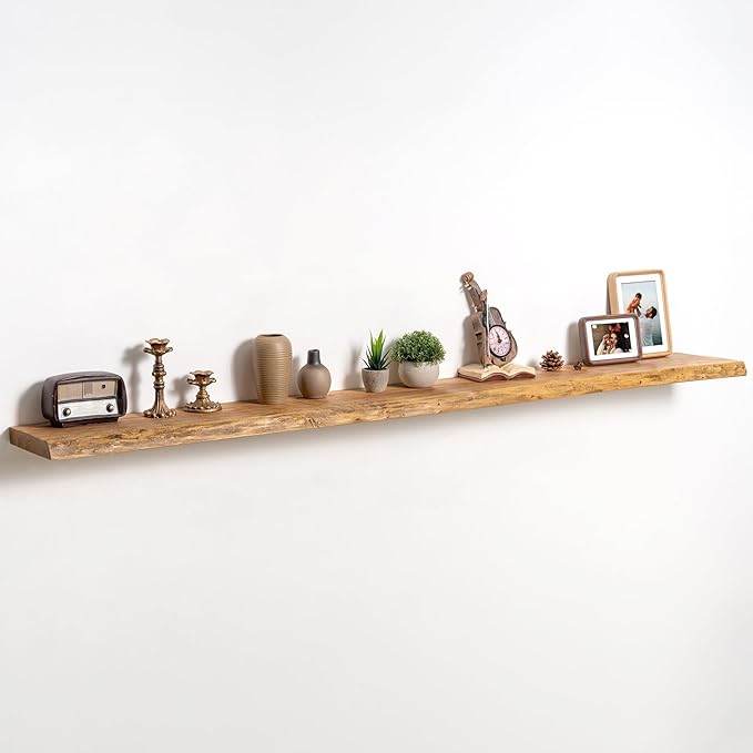 fuqing Live Edge Floating Shelves by Fuqing