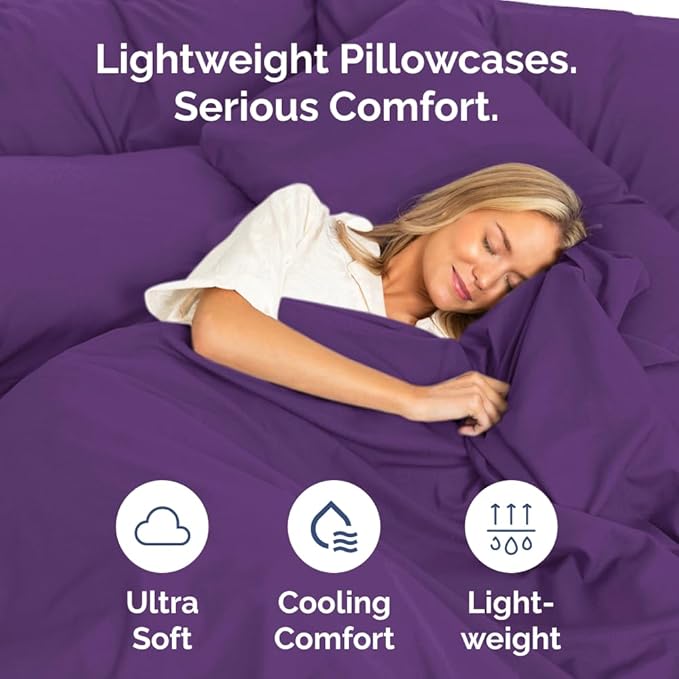 Queen Pillow Cases Set of 8 - Image 3
