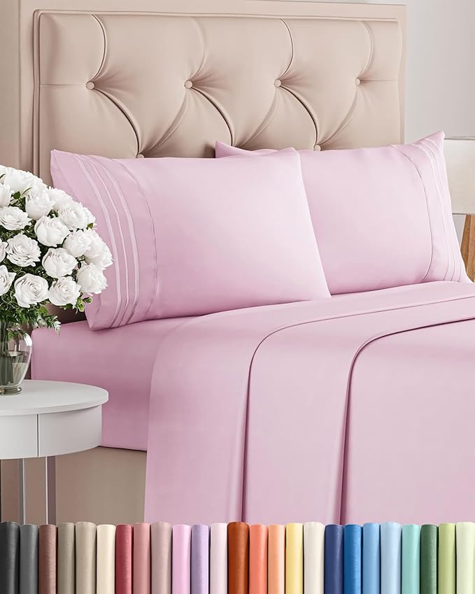 Queen Size 4 Piece Sheet Set by CGKUnlimited