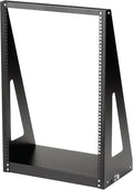 StarTech.com 2-Post 16U Heavy-Duty Desktop Server Rack, Small Open Frame 19in by StarTech