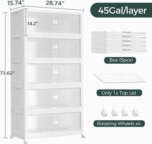 225Gal Stackable Storage Bins - Image 2