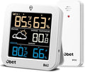 OBET Indoor Outdoor Thermometer Wireless Weather Station Temperature and by OBET