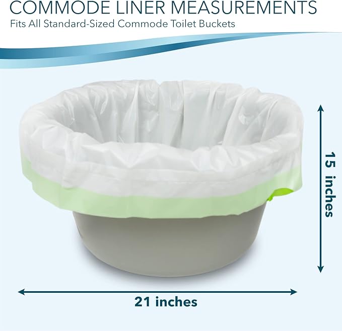 TidyCare Disposable Bedside Commode Liners - Image 4