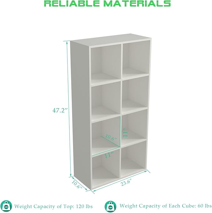 OSCHF 8-Cube Storage Shelf Bookcase - Image 3